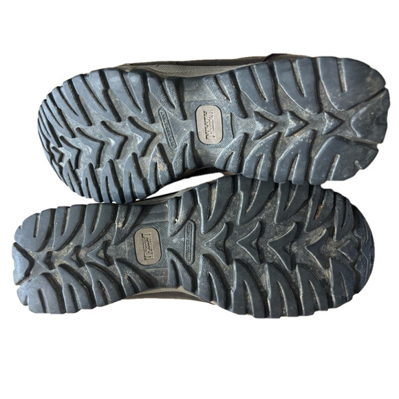 Duluth Trading Co Brown Loafers Slip-Ons Leather Upper size 12 slip resistant - Picture 4 of 9